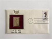 Folk Art Series: Cigar-Store Figure Gold Stamp Rep