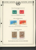 United Nations Peace Thru International LawStamps