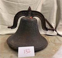 large cast iron dinner bell
