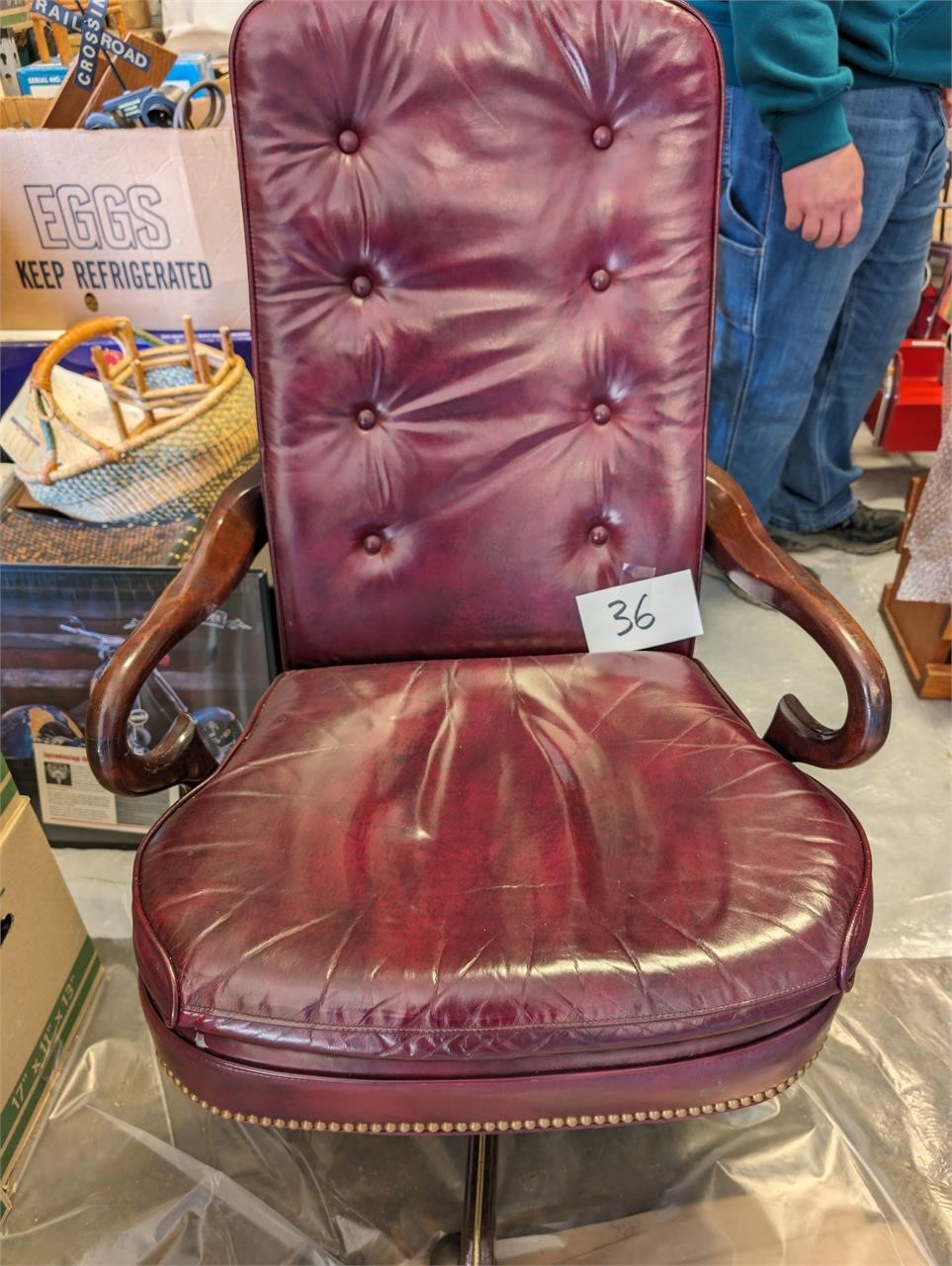 Fancy Leather Office Chair