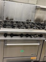 6 BURNER RANGE GAS THERMATEK