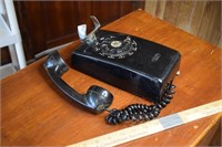 Black Vintage Rotary Phone