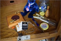 Vintage Pin, Matches, Screwdrivers, Marbles, etc