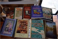 Lot of 9 Louisiana Cookbooks