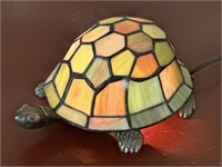 stained glass turtle lamp