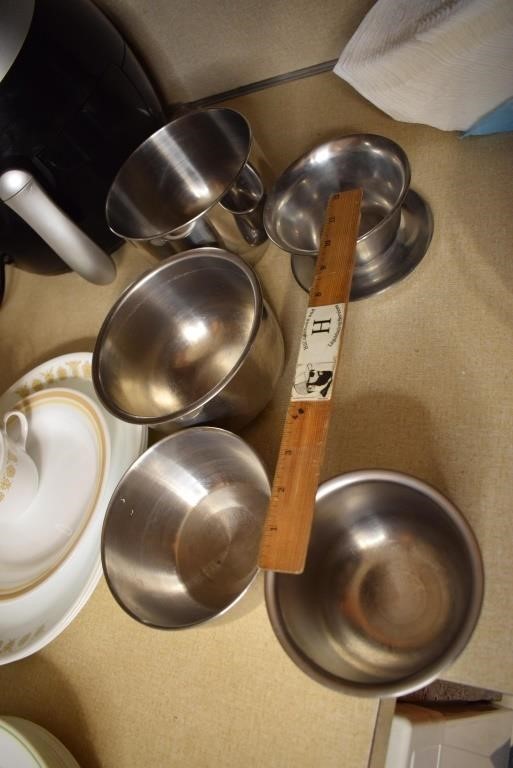 Lot of Stainless Bowls