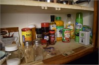 Shelf Contents: Kitchen Seasonings