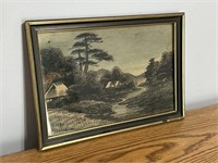 antique artwork prints 11.5 x 8.5