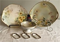 Hand painted Nippon Small Bowl Butter Pats and
