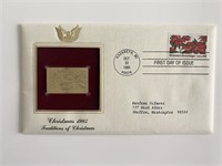 Christmas 1985: Traditions of Christmas Gold Stamp