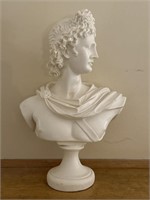 Resin Roman bust