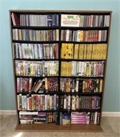 Media bookshelf-  does not include contents