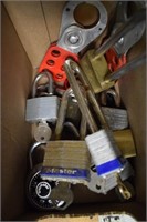 Lot of Locks & Lock Clips