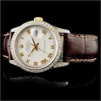 36MM Rolex DateJust with 1.50ctw Diamond