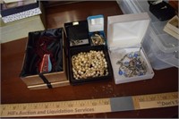Lot of Jewelry in Boxes