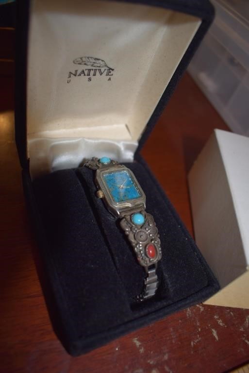 Native USA - Sterling Silver & Turquoise