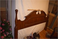 King Size Bed Frame w/ Mattress Set