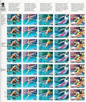 1992 Winter Olympics Stamps