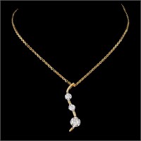 0.25ctw Diamond Pendant in 14K Gold