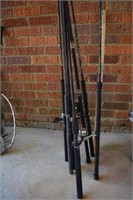 Lot of Crappie Fishing Poles