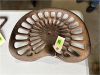 Deering Cast Iron Seat