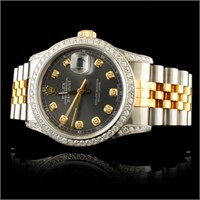 36MM Rolex DateJust with 1.50ctw Diamond