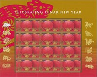 Lunar New Year, Year of the Rat Stamps