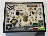 Military Pins, Etc.