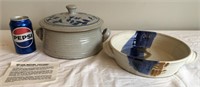 Paschal Pottery Casserole Dish and Bethel Pottery