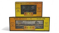 2 new Rail King MTH Electric Trains Train Carts