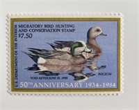 Migratory Bird Hunting and Conversation Stamp 50th