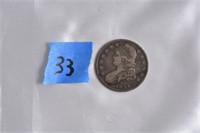 Rare 1834 Capped Bust Half Dollar