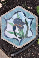 Stained Glass Garden Stepping Stone