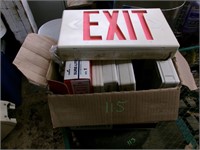 exit sign lot