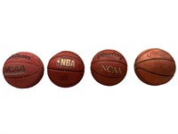 (4) ASST Basketballs