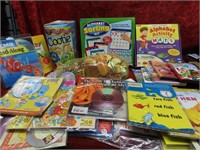 Children's book lot. & games