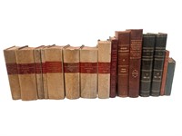 Lot of - Leather & Other Decorative Books