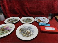 Vintage Pickard plates & misc.