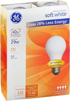 3 packs GE Lighting - 29W Swa19 Halogen Bulb