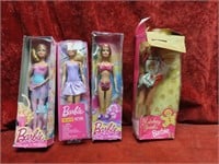 (4)Barbie dolls.