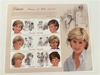 Grenada Diana Princess of Wales commemorative stam