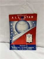 1948 Offical All Star Game Score Book St Louis
