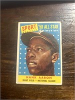 1958 Topps #488 Hank Aaron All Star