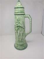 Large Porcelain Stein w/lid