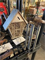 Bird House and Wind Chimes