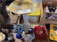 Lot of Outdoor Glass Decor