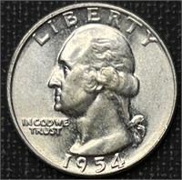 1954-D Washington Quarter