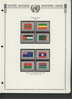 United Nations New York Stamps 1986