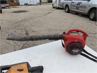 Homelite HB-180V leaf blower. Pulls over.