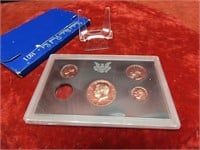 1971-US coins Proof set. Missing Lincoln cent.